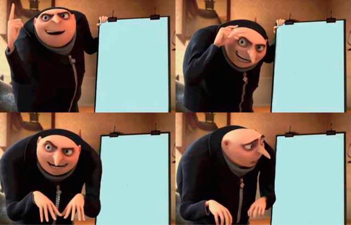 Gru's Plan meme about Wonderskin